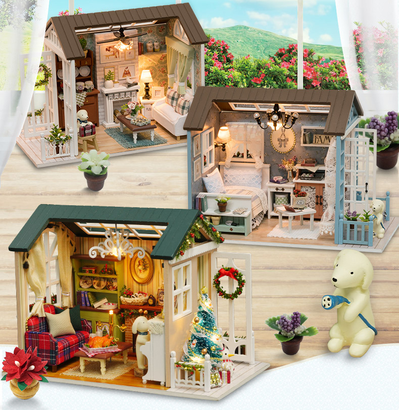 Mô Hình Nhà Gỗ lắp ghép DIY - Forest Time Z007