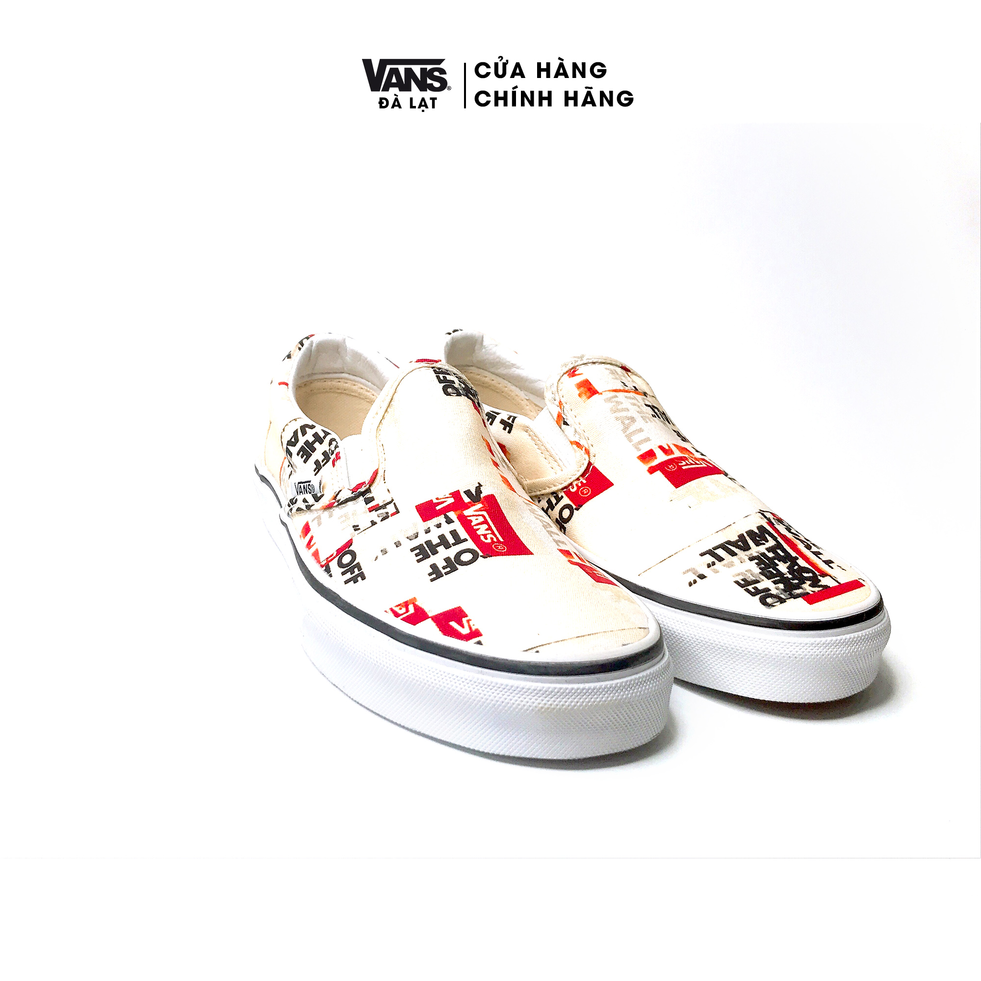 Giày Vans Classic Slip-On Packing Tape Blanc/ True White VN0A4U38WN4