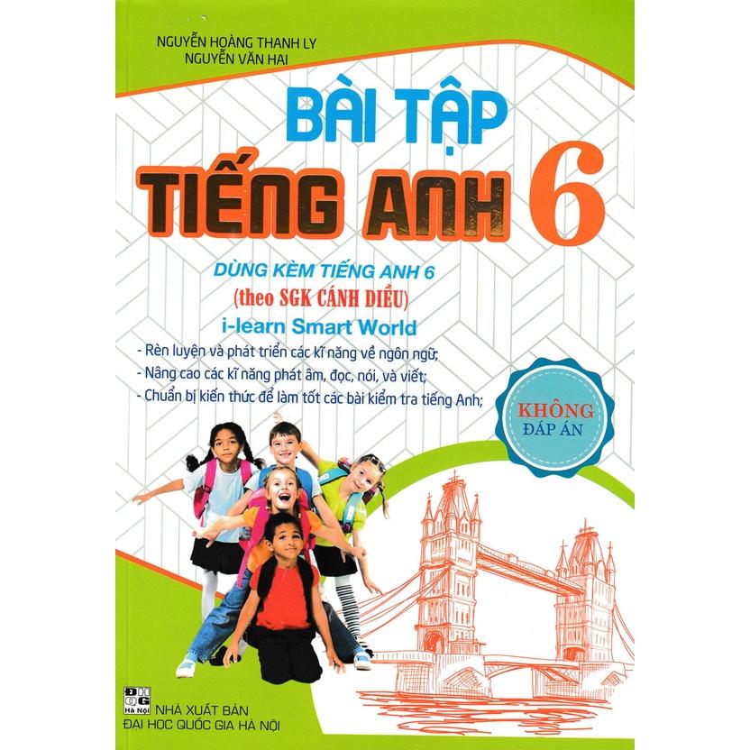 Sách-Bài Tập Tiếng Anh Lớp 6 - Không Đáp Án