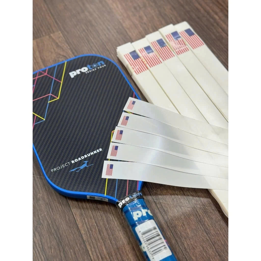 COMBO 2 Miếng Dán Viền Vợt Pickleball Chất Liệu PPF Cao Cấp 16mm