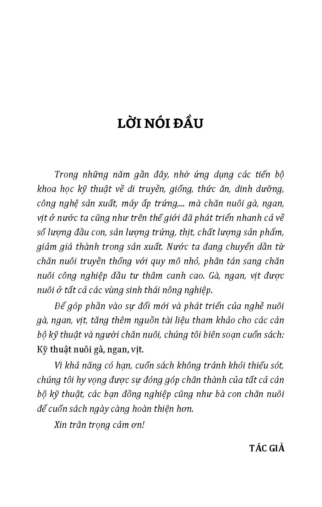 Kỹ Thuật Nuôi Gà, Ngan, Vịt (Tái bản 2024)