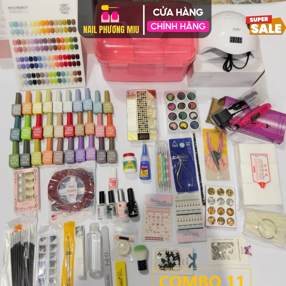 Combo Trọn Bộ Làm Nail Cá Nhân Cơ Bản Số 11 Nữ Women