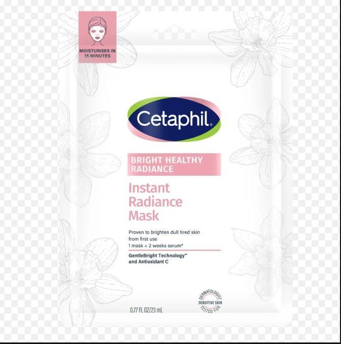 Mặt Nạ Cấp Sáng Tức Thì Cetaphil Bright Healthy Radiance (Hộp 6 Miếng x 23ml)