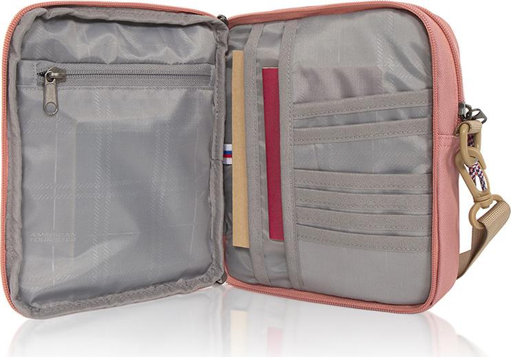 Túi đeo vai Kris AMERICAN TOURISTER: Vải và khóa kéo chống thấm nước