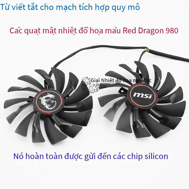 Đảm bảo chất lượng Quạt tản nhiệt card đồ họa MSI GeForce GTX 980 Red Dragon GAMING PLD10010S12HH
