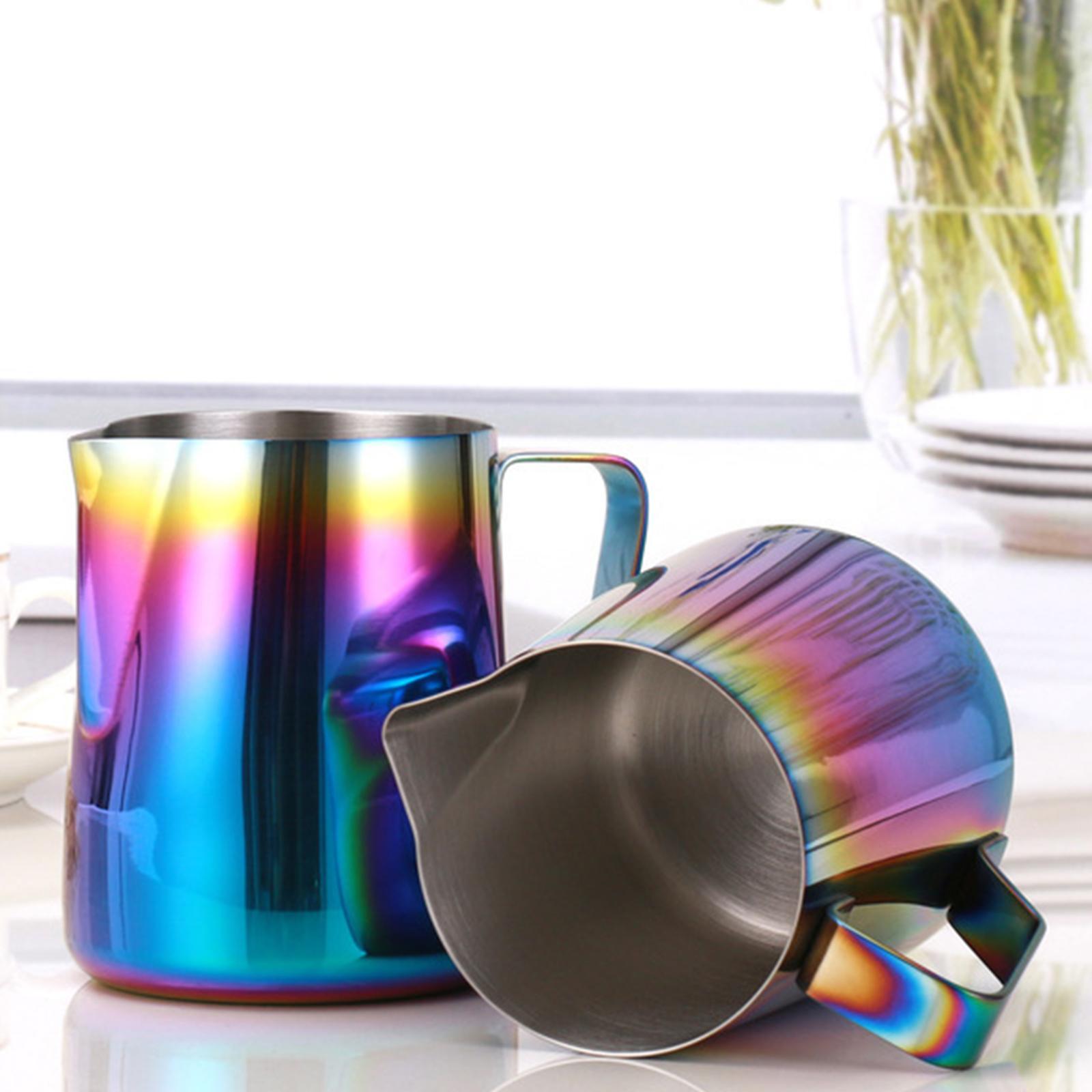 Espresso Milk Frothing Pitcher Milk Frothing Cup Heat Proof for Cafe Kitchen