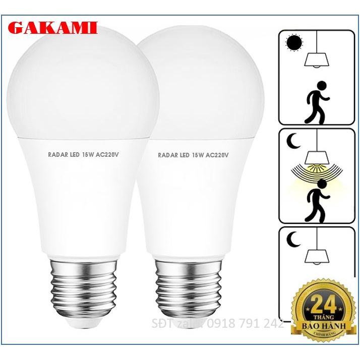 Combo 2 bóng đèn led 30W cảm ứng sóng radar thông minh, tự động bật tắt, tiết kiệm điện