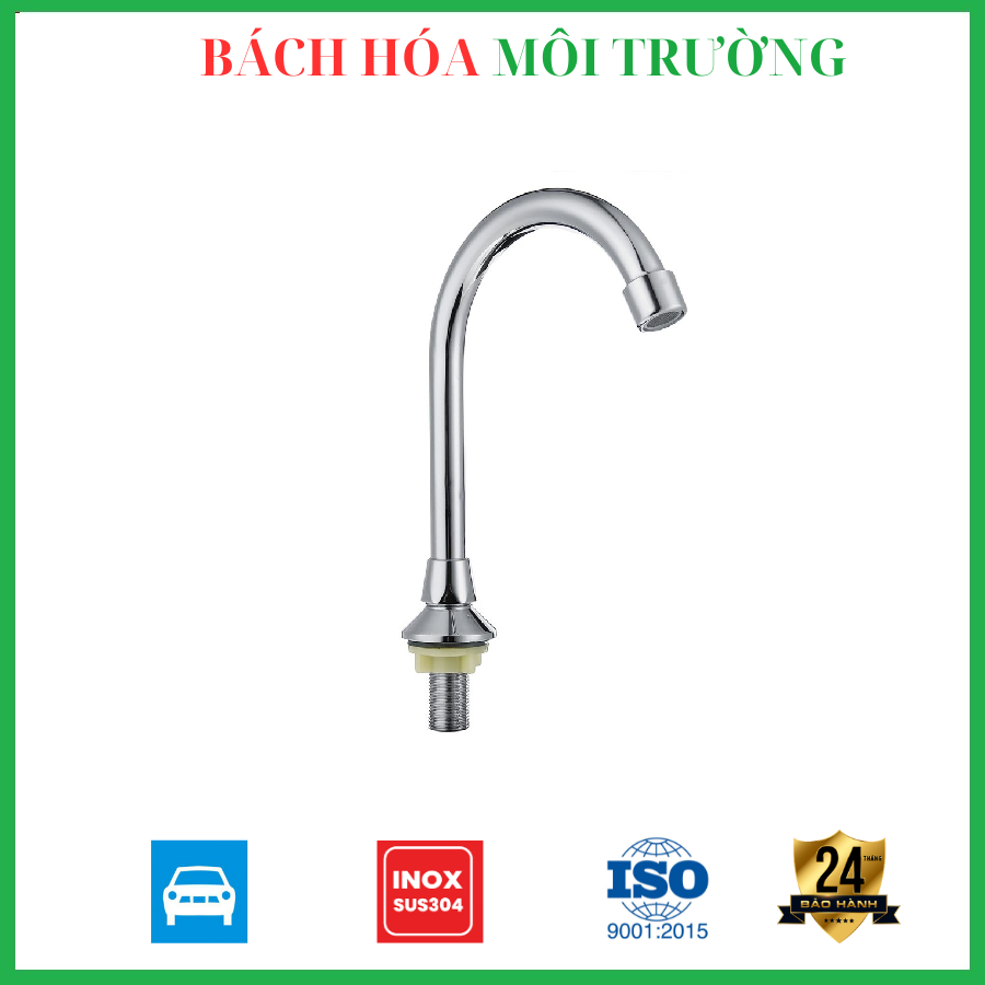 Vòi nước cổ ngỗng không có van khóa - Bách Hóa Môi Trường