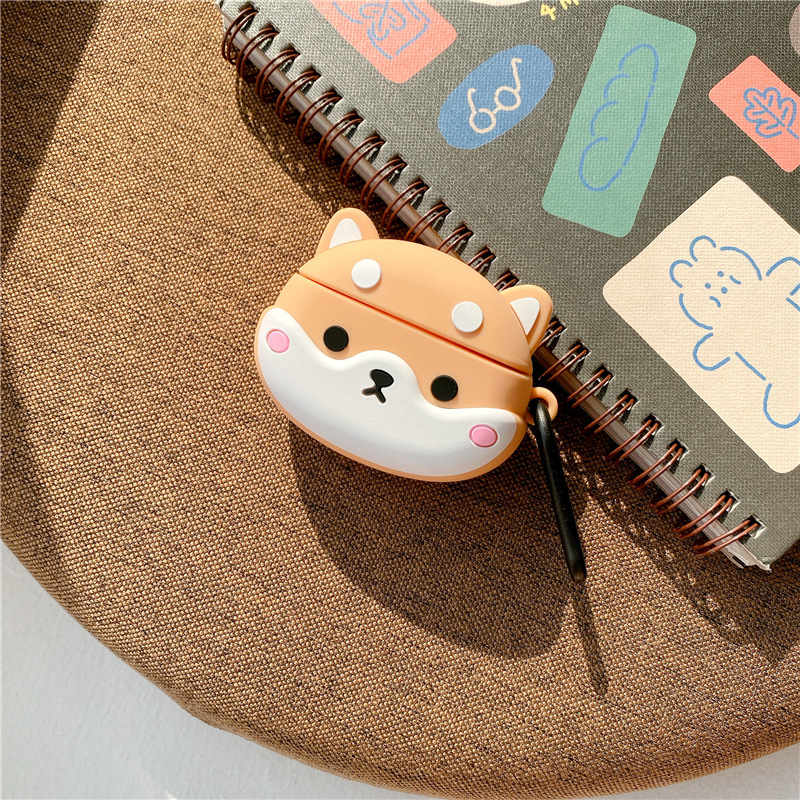 Case Vỏ Ốp Bảo vệ dành cho tai nghe Airpods 3 Hình Chó Corgi Cute- Hàng Chính Hãng