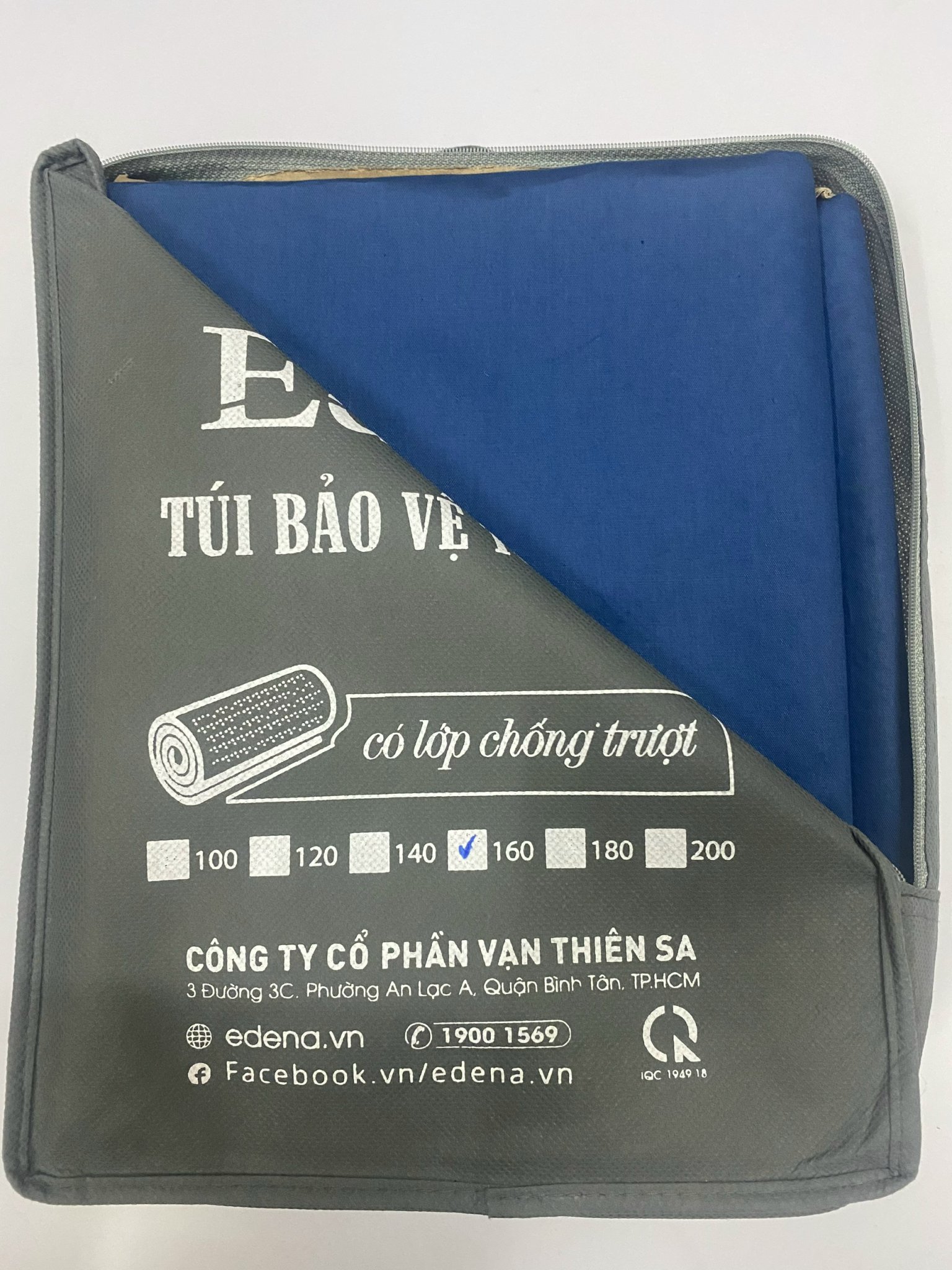 Áo Bọc Bảo Vệ Topper Edena - Có Lớp Chống Trượt - Chính Hãng 100