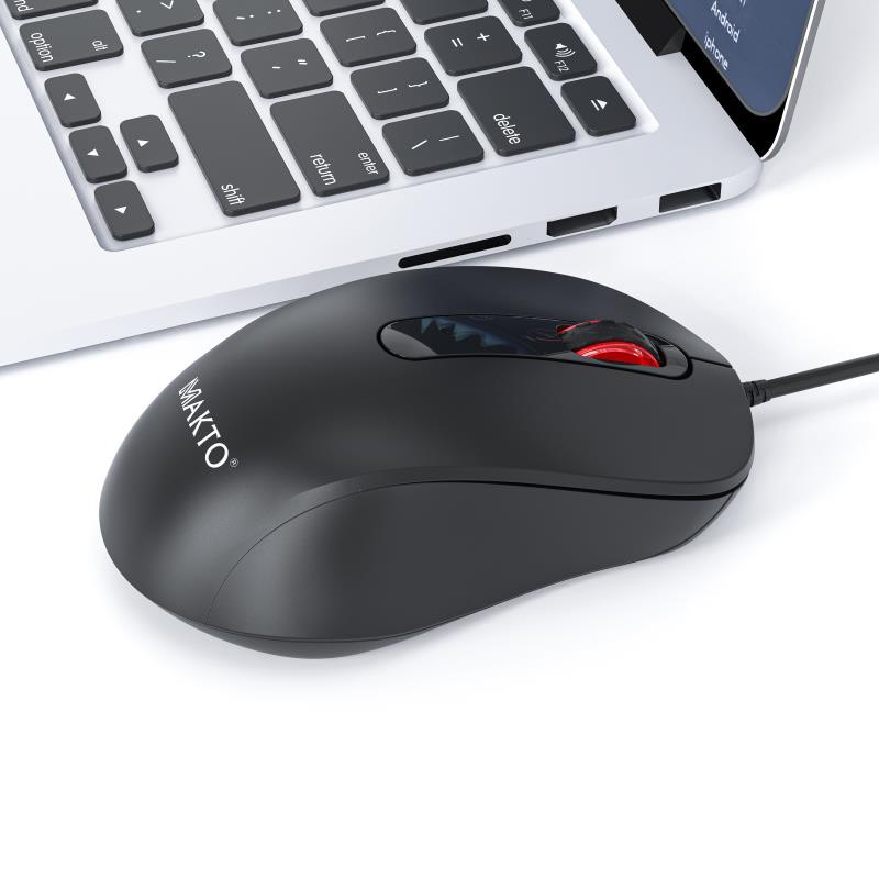 Bàn phím máy tính có dây Sothing MAKTO AK-320, chuột có dây MAKTO M1 USB cao cấp, độ nhạy cao, dannhf cho PC, Laptop- Hàng chính hãng