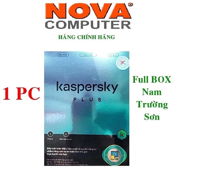 Kaspersky Plus Cho 1 Máy Tính - Plus 1 - Hàng chính hãng
