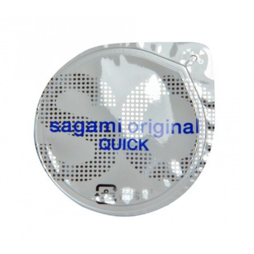 Bao cao su Sagami 002 Blue - Siêu mỏng - Non Latex - Hộp 6 chiếc