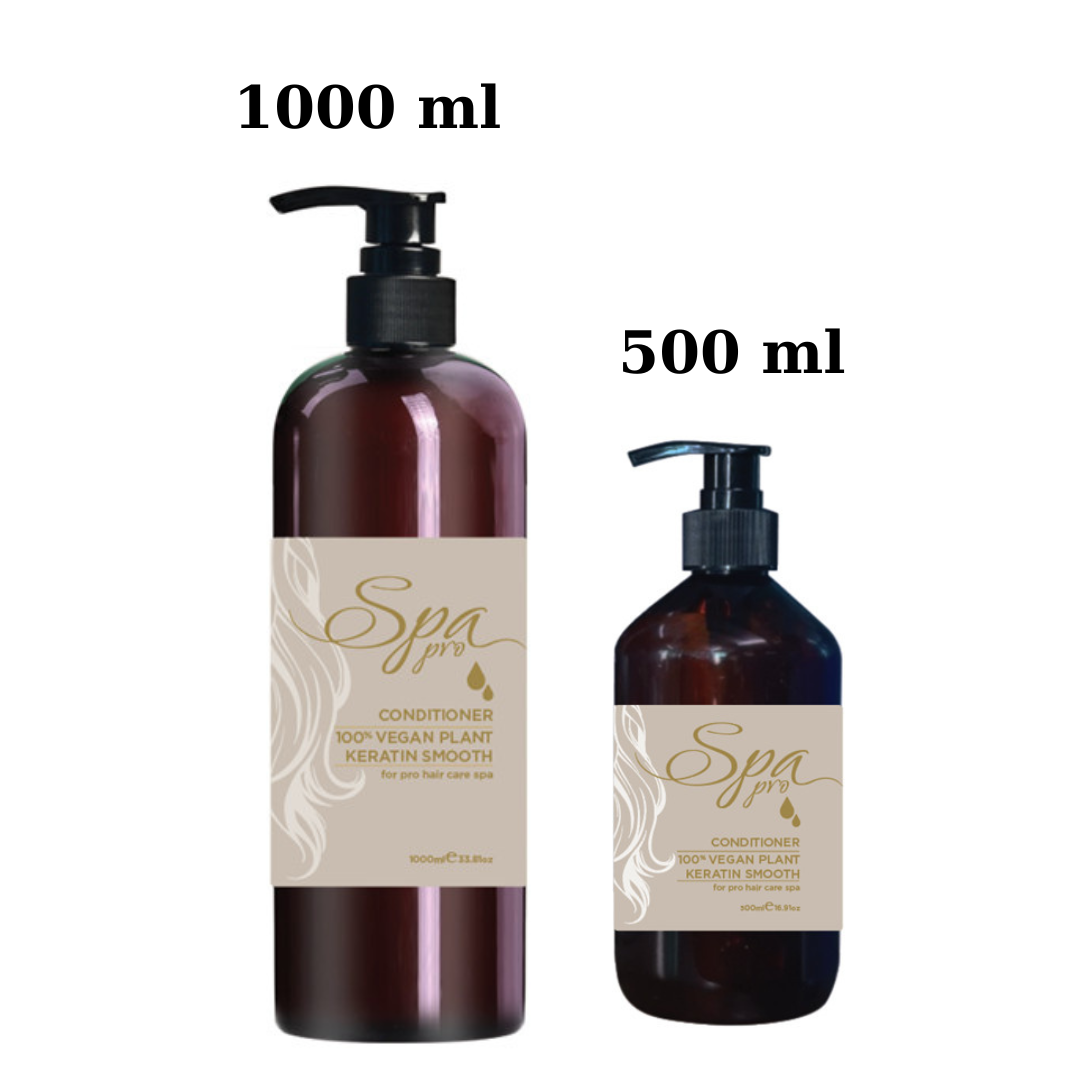 Dầu Xả Keratin Thực Vật 100% Vegan Chuẩn SPA Chăm Sóc Tóc Chuyên Nghiệp SPAPRO (500ml/1000ml)