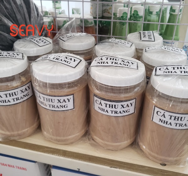 Đặc Sản Nha Trang -Mắm Cá Thu Xay Hương Vị Trọn Vẹn Từ Đại Dương, Đỉnh Cao Ẩm Thực Seavy Hộp 500g