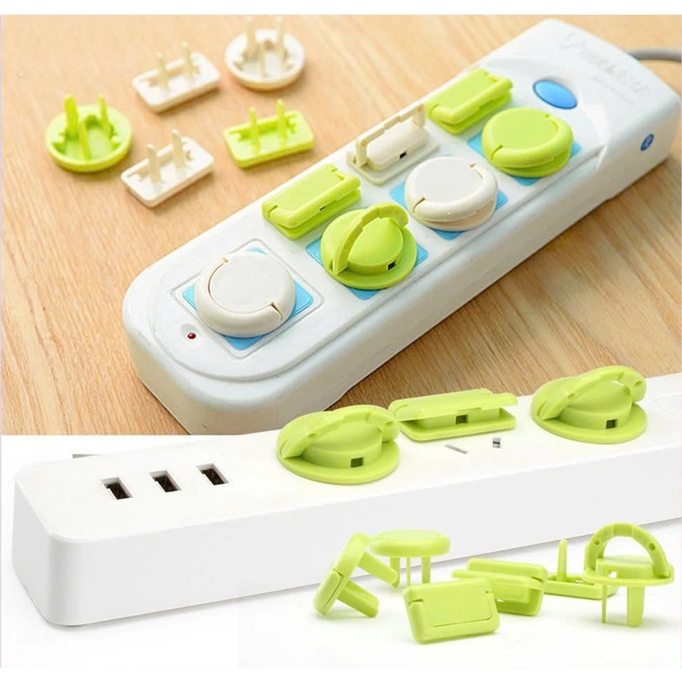Bộ 10 Nút Bịt Ổ Điện Bảo Vệ An Toàn Cho Bé