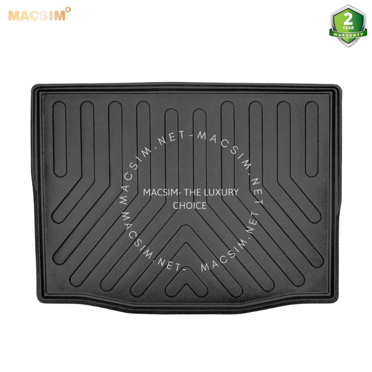 Thảm lót cốp ô tô nhựa TPU Honda HR-V third generation 2021 + Nhãn hiệu Macsim