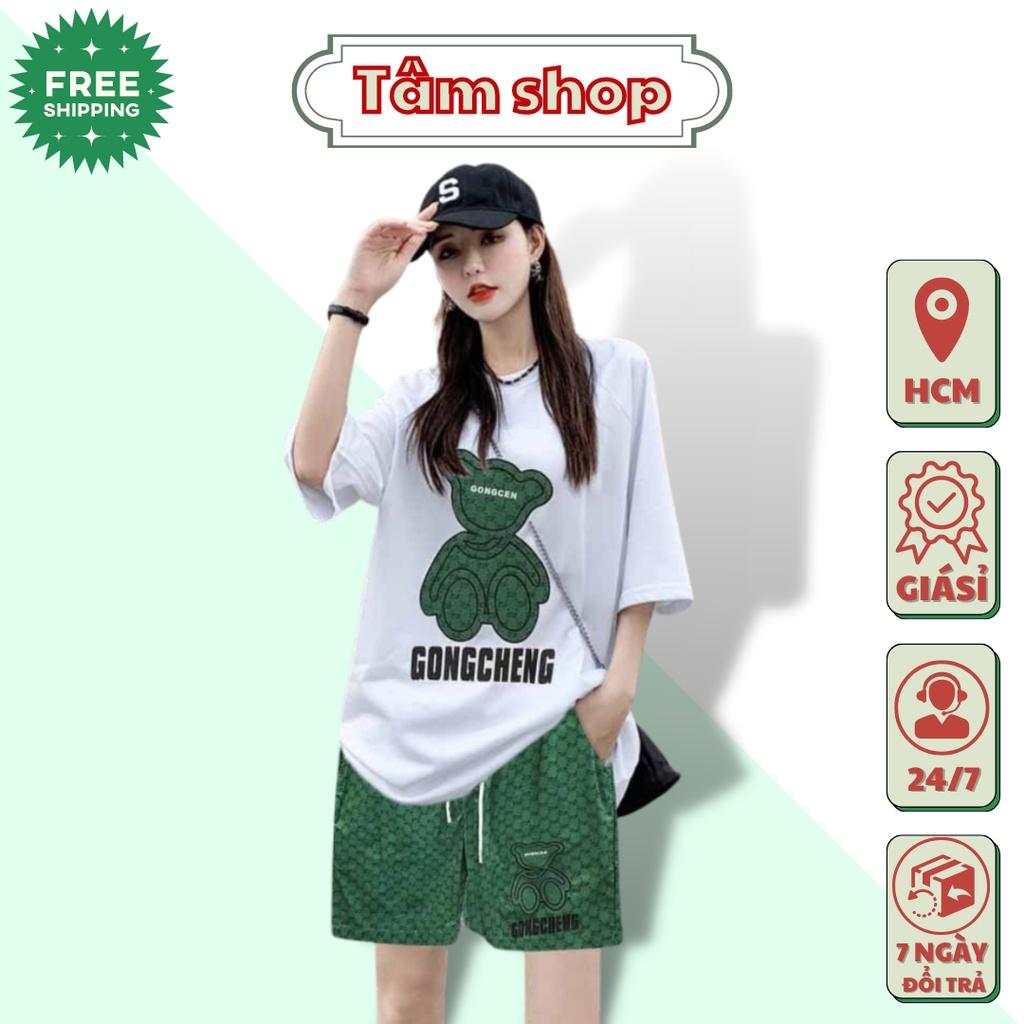Đồ Bộ Thể Thao Nam Nữ GẤU GC - Set Quần Áo bốn mùa đẹp cao cấp mặc nhà đi chơi thoải mái 04