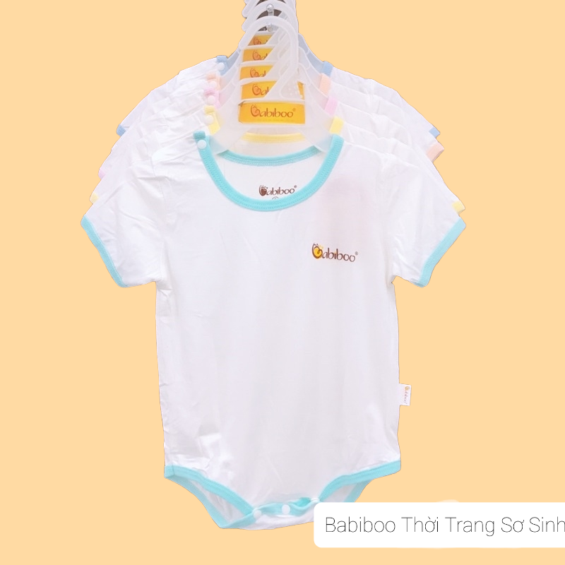 Body sơ sinh sợi tre Babiboo mềm mát cho bé từ 3-12kg