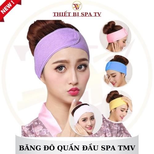 Băng đô quấn tóc dùng trong spa, thẩm mỹ viện