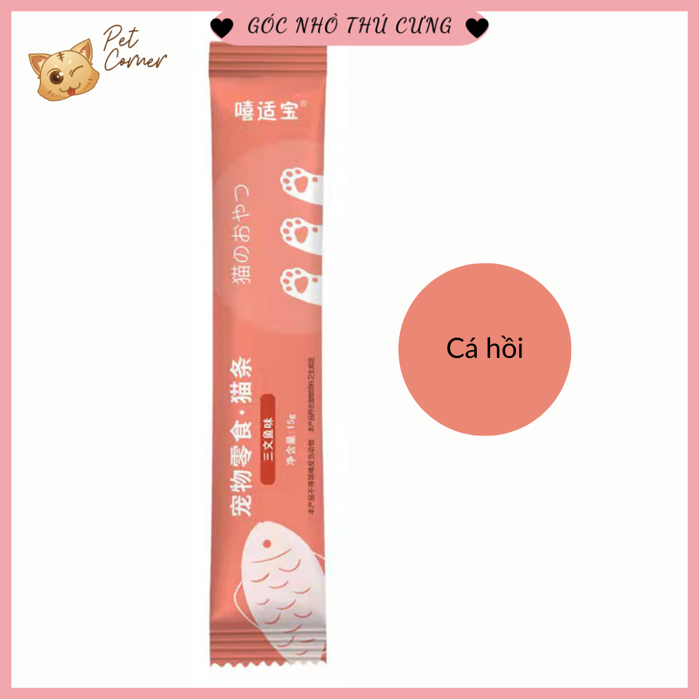 Combo 10 chiếc súp thưởng cho mèo giá rẻ Pet Snacks, Ciao, Shizuka, Cat Food