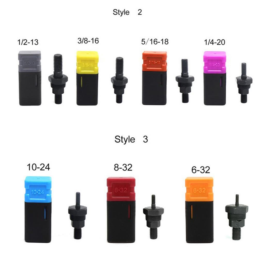 Set of 13 Steel Riveter Nut  Mandrel Rivet Tip Spare Part Hand Tools