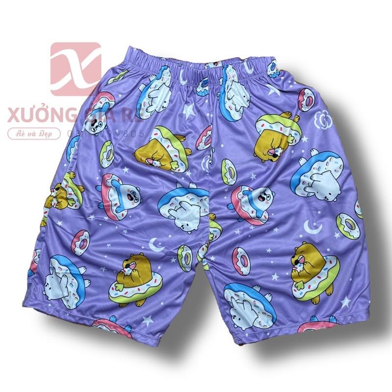 QUẦN ĐÙI HOẠT HÌNH COTTON MẪU MỚI