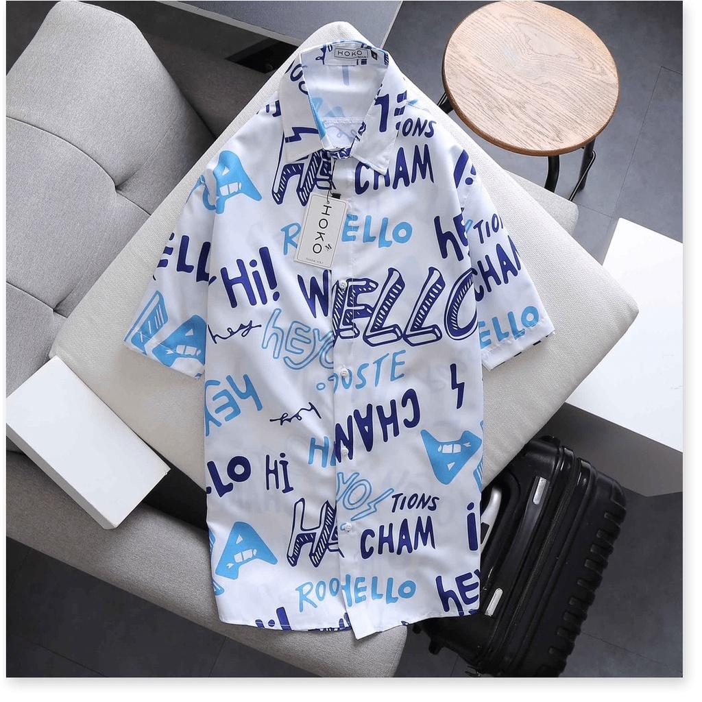 SIÊU PHẦM HOT HÈ ÁO SƠ MI NAM CỰC CHẤT CỰC PHONG CÁCH , HOẠ TIẾT ĐỘC LẠ KME FASHION