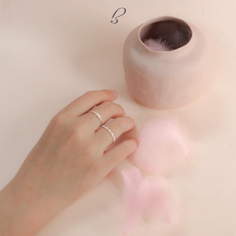 Nhẫn Blingit vòng nhiều hoa BIN282