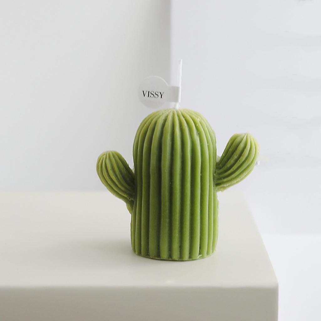 Cactus Candle Scented Candles  Olive