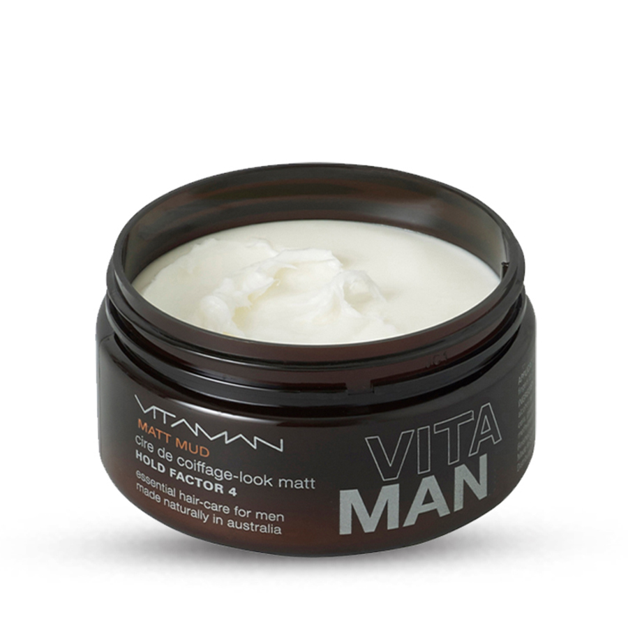 Sáp Bùn Vuốt Tóc Vitaman Matt Mud 100g