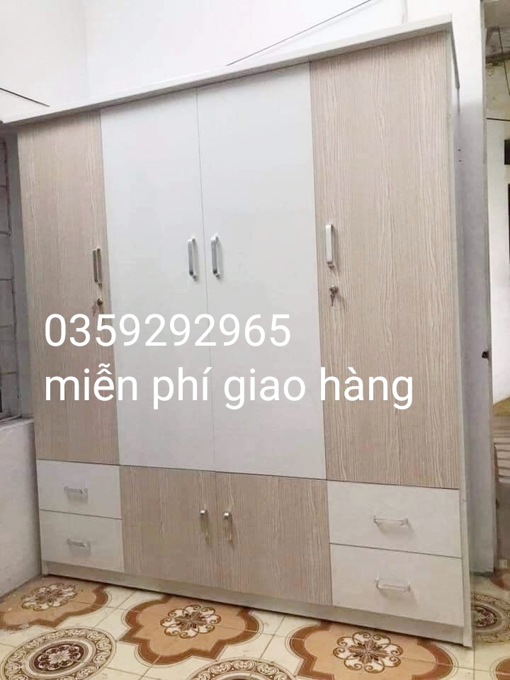Tủ nhựa đài Loan 4 cánh