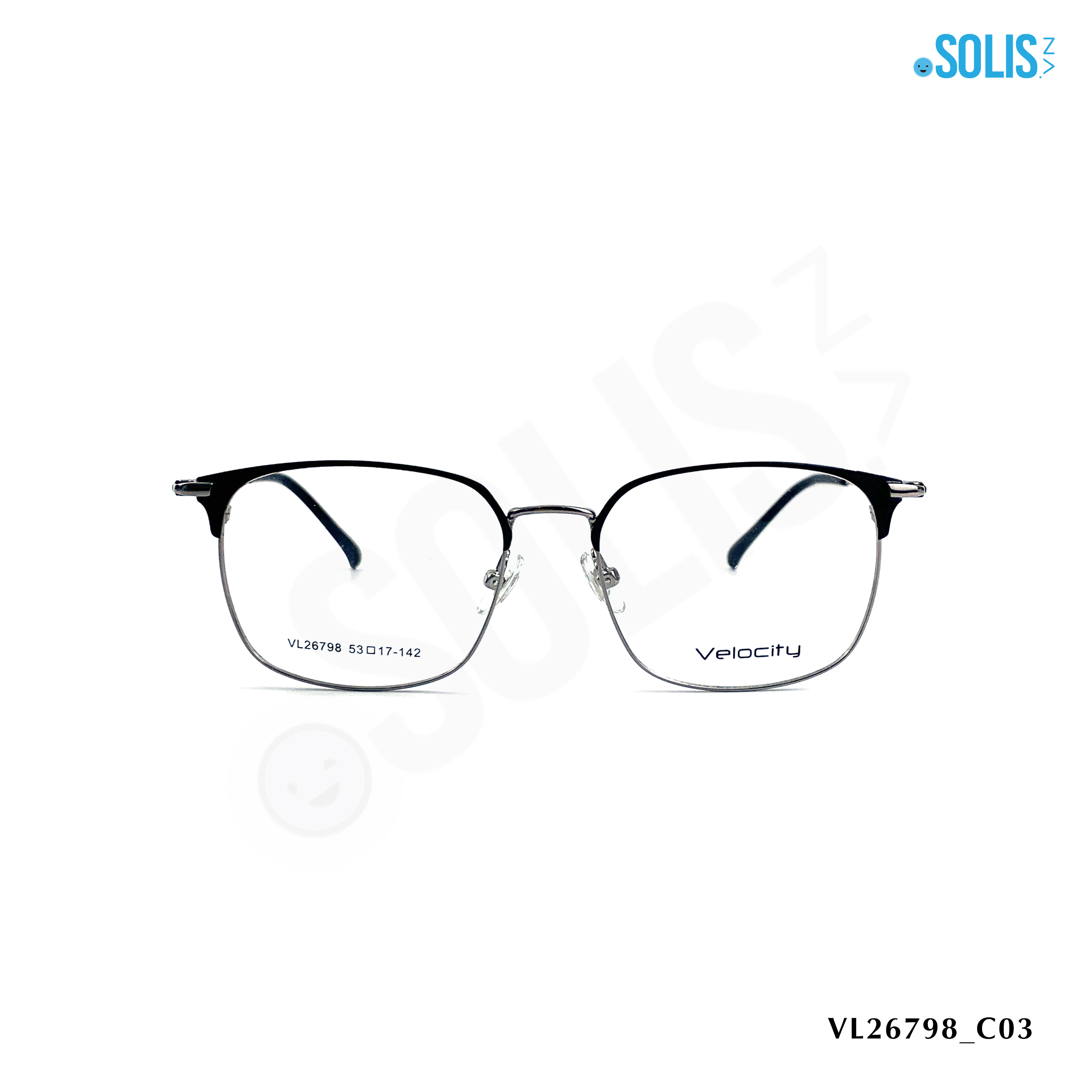 Gọng kính KL Velocity VL26798 - KÍNH KIM LOẠI HIỆU VELOCITY VL26798 KÍCH THƯỚC 53-17-142