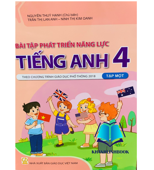 Sách - Bài tập phát triển năng lực Tiếng Anh lớp 4 tập 1 ( theo chương trình GDPT 2018 )