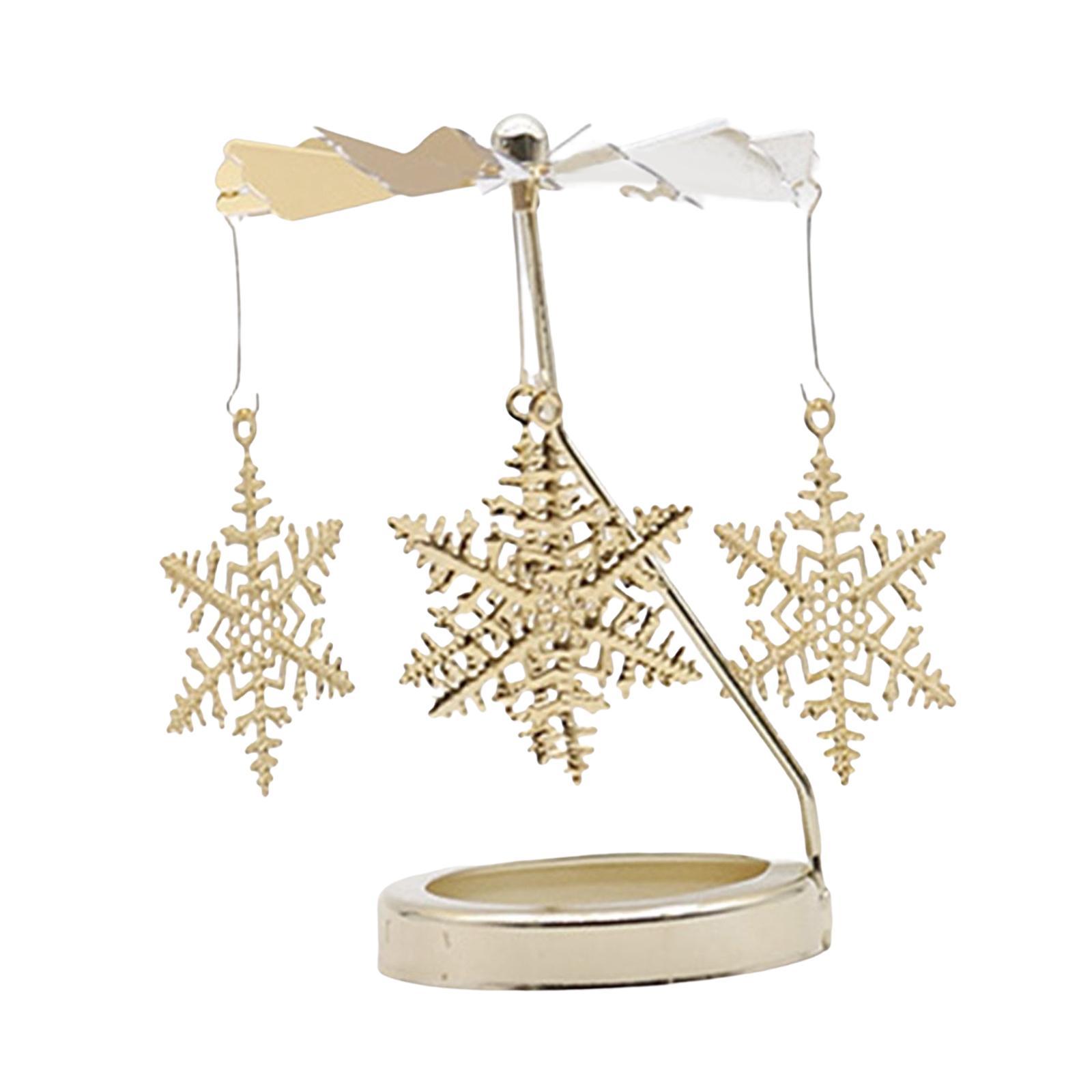 Tea Light Candle Holder Candle Ornament Rotating