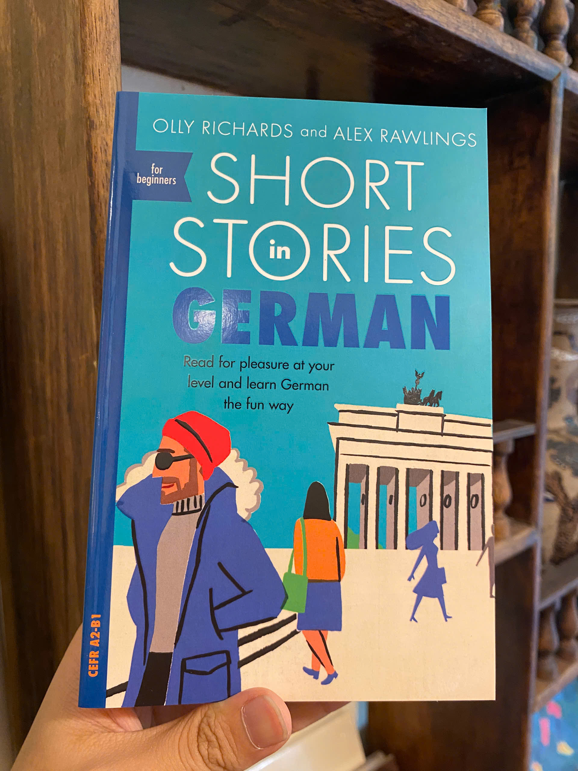 Sách - Short Stories in German for Beginners:  Learn German the fun way! by Olly Richards
