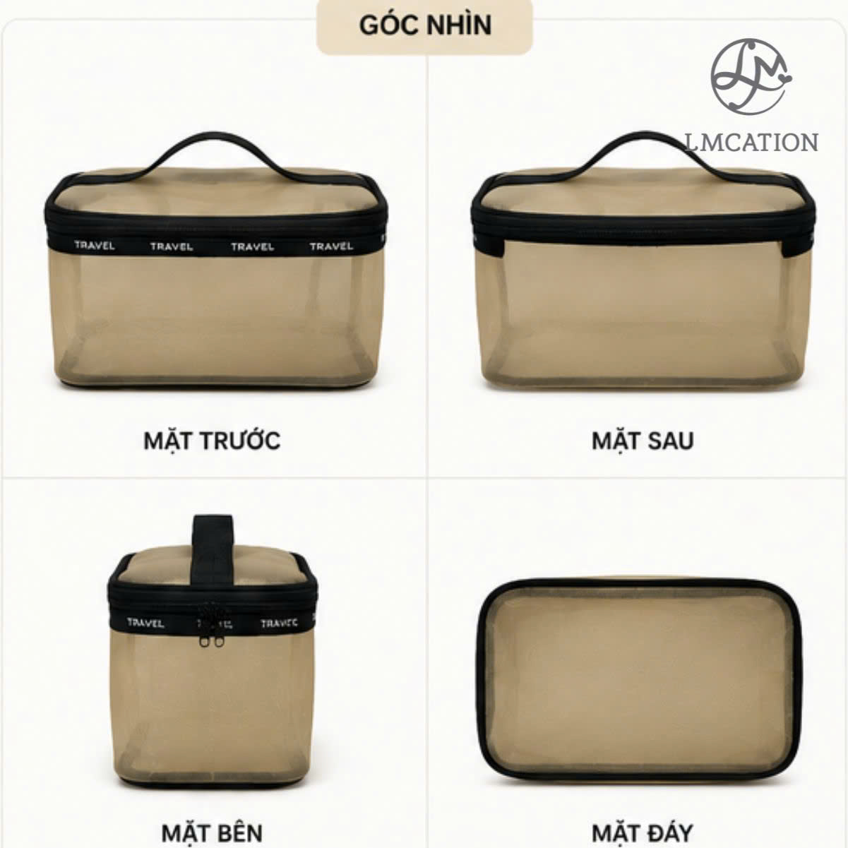 Túi hộp lưới cao cấp LMcation