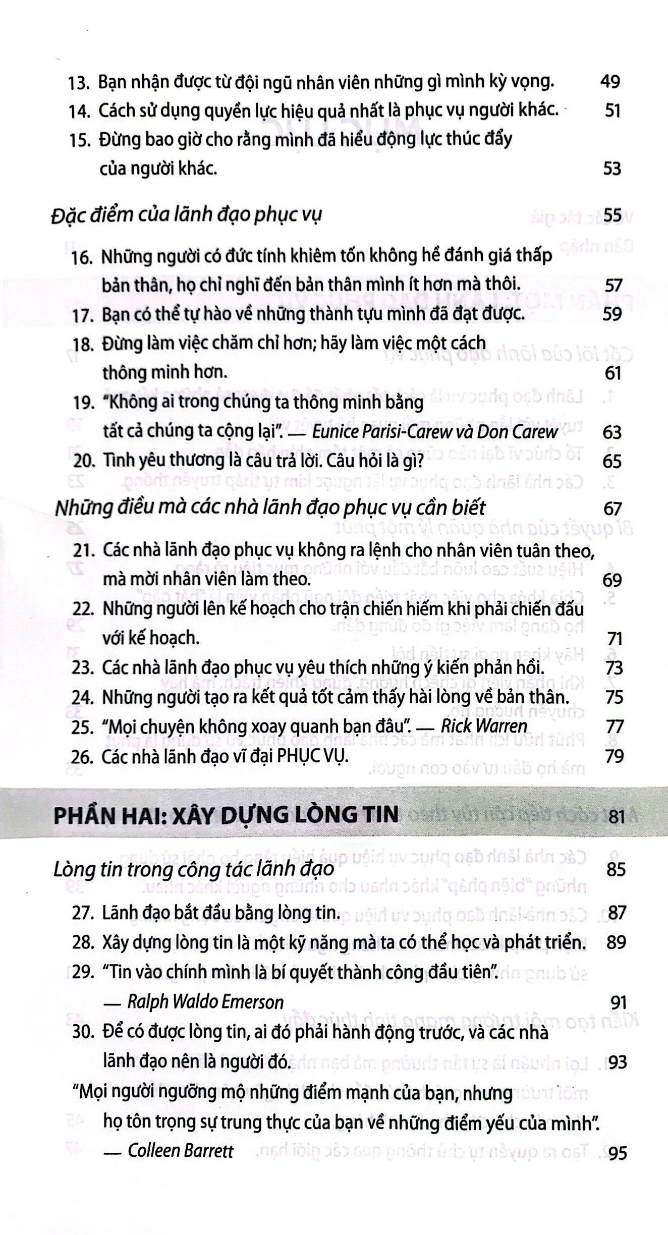 Những Chân Lý Đơn Giản Về Lãnh Đạo