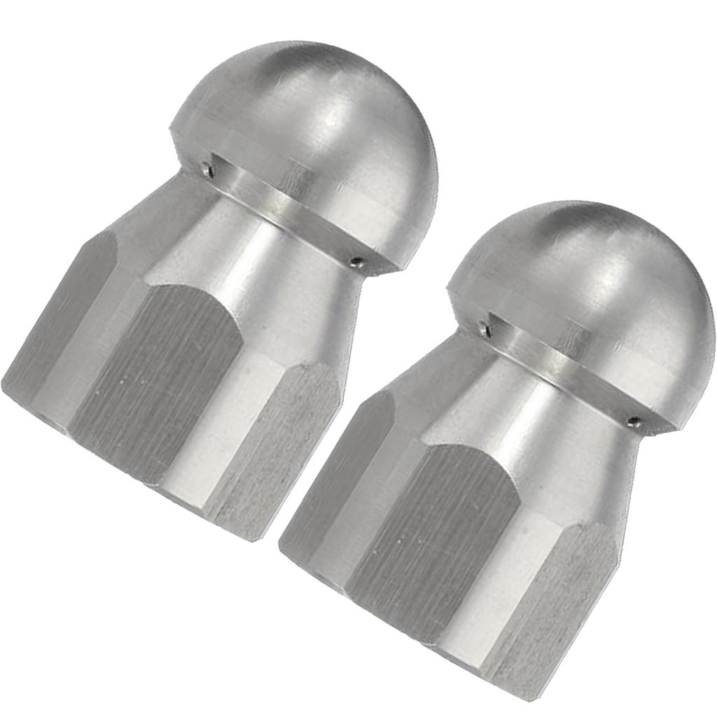 Áp Lực Thoát Nước Thông Cống Vệ Sinh Đường Ống Jetter Cổ Vòi Quay Đầu Tròn