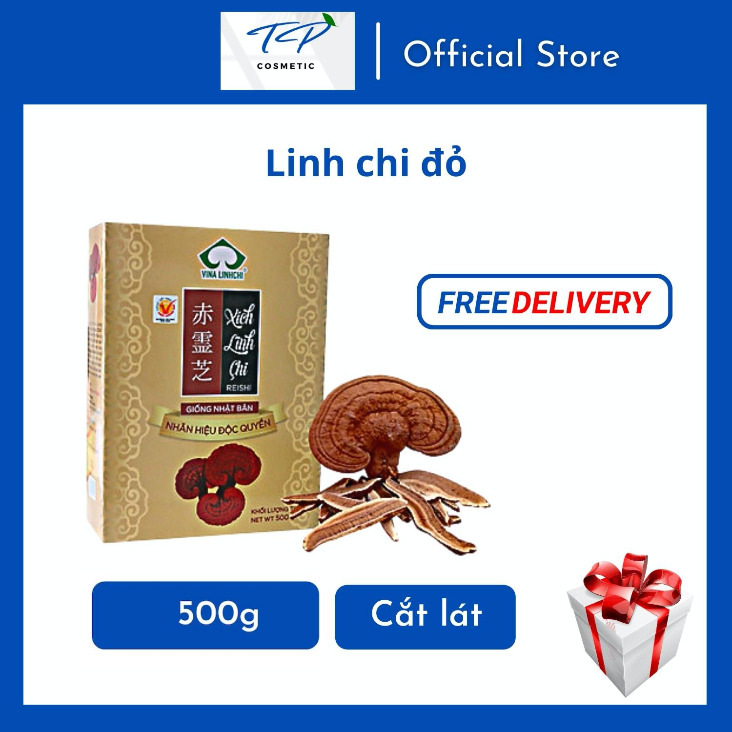 Nấm Linh Chi Nhật Thượng Hạng Cắt Lát 500g: Tăng Sức Đề Kháng, Bồi Bổ, Thanh Lọc Cơ Thể.