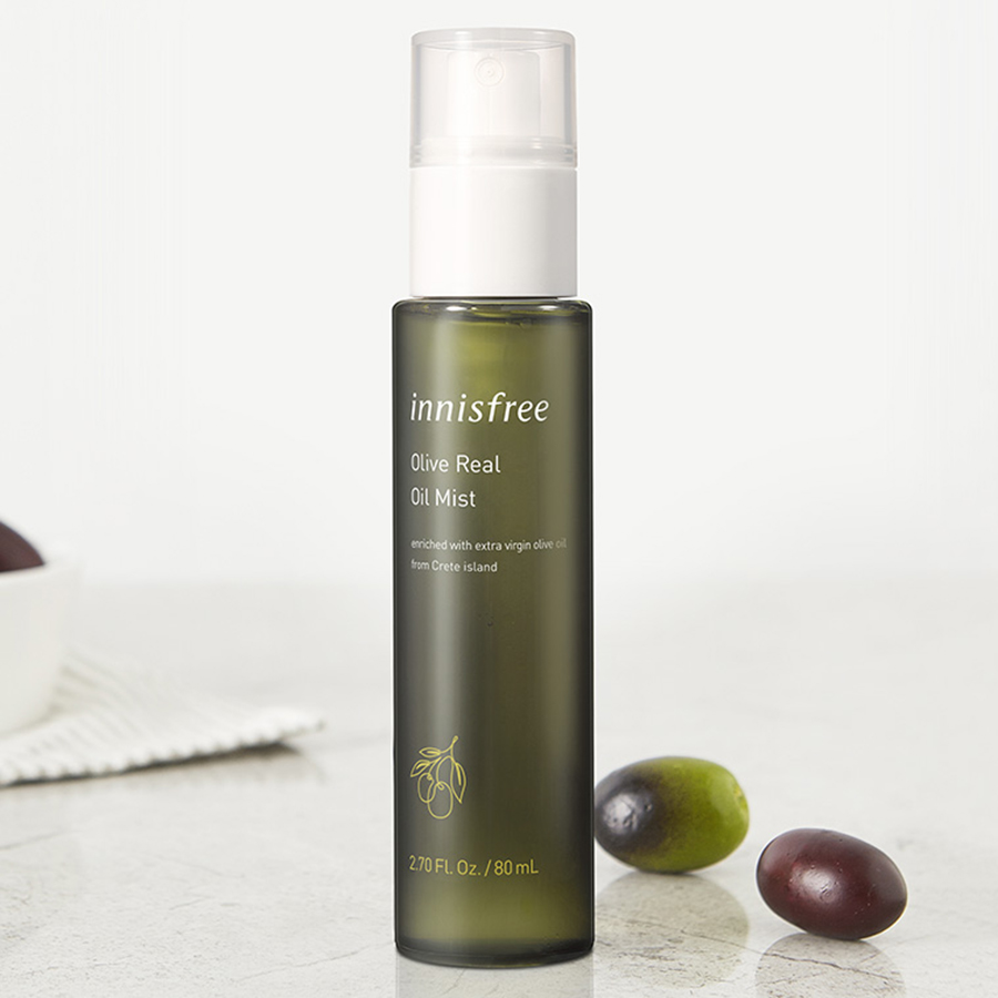 Xịt khoáng dưỡng ẩm Innisfree Olive Real Oil Mist 80ml - 131170246