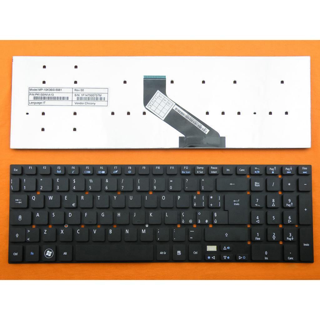 Black Replacement Italian Keyboard for ACER ASPIRE 5830T 5830G 5830TG 5755 5755G