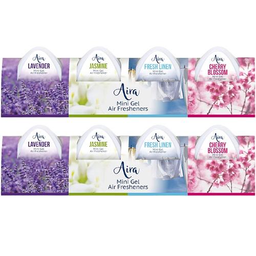 Combo 4 Hộp Gel Sáp Thơm Khử Mùi Korea Hương Hoa Tự Nhiên Thơm Mát Dài Lâu