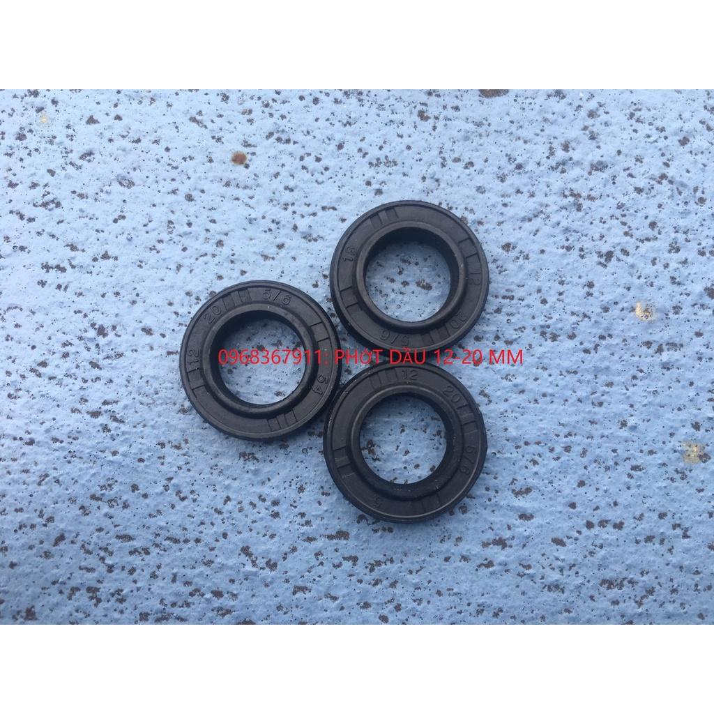 BỘ PHỚT, VAN MỘT CHIỀU MÁY BƠM RỬA XE MINI CAO ÁP DÙNG PHỚT 12-20; 12-18, COMBO 3 CHIẾC