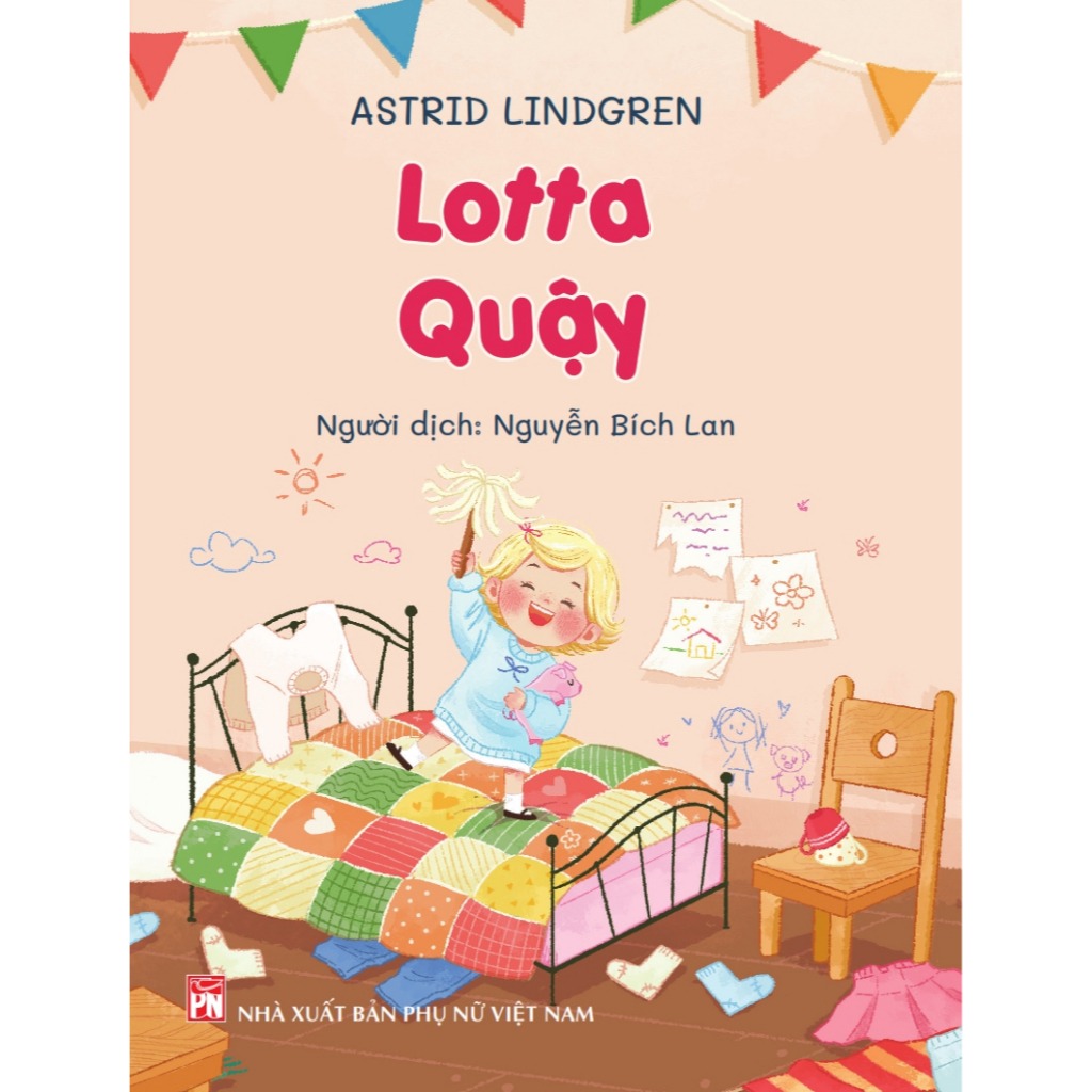 Sách - Lotta Quậy - Astrid Lindgren (PN)