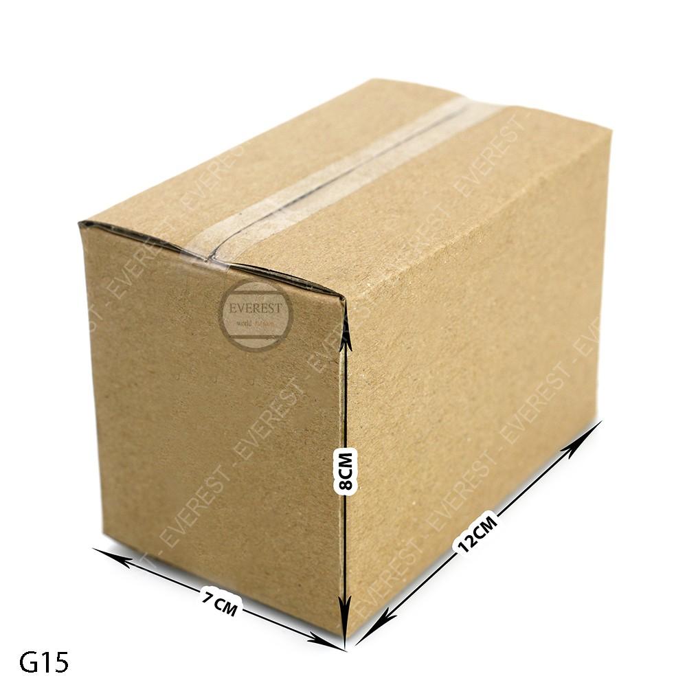 Combo 20 thùng G15 12x7x8 giấy carton gói hàng Everest
