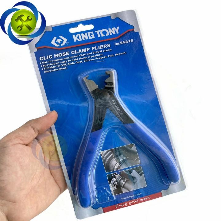 Kìm kẹp cổ dê ống Clamp Kingtony 9AA15 dài 142mm