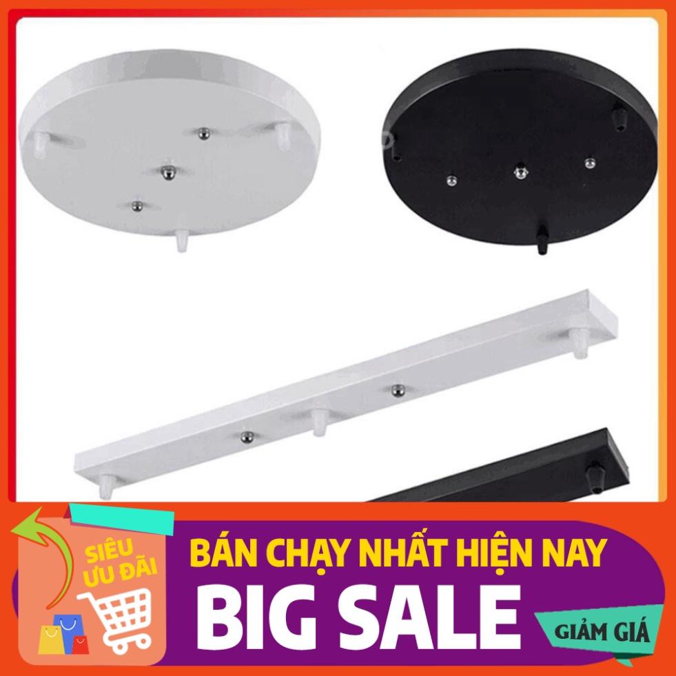 Đèn thả đơn kim cương trắng khung sắt sơn tĩnh điện phi 250-T02