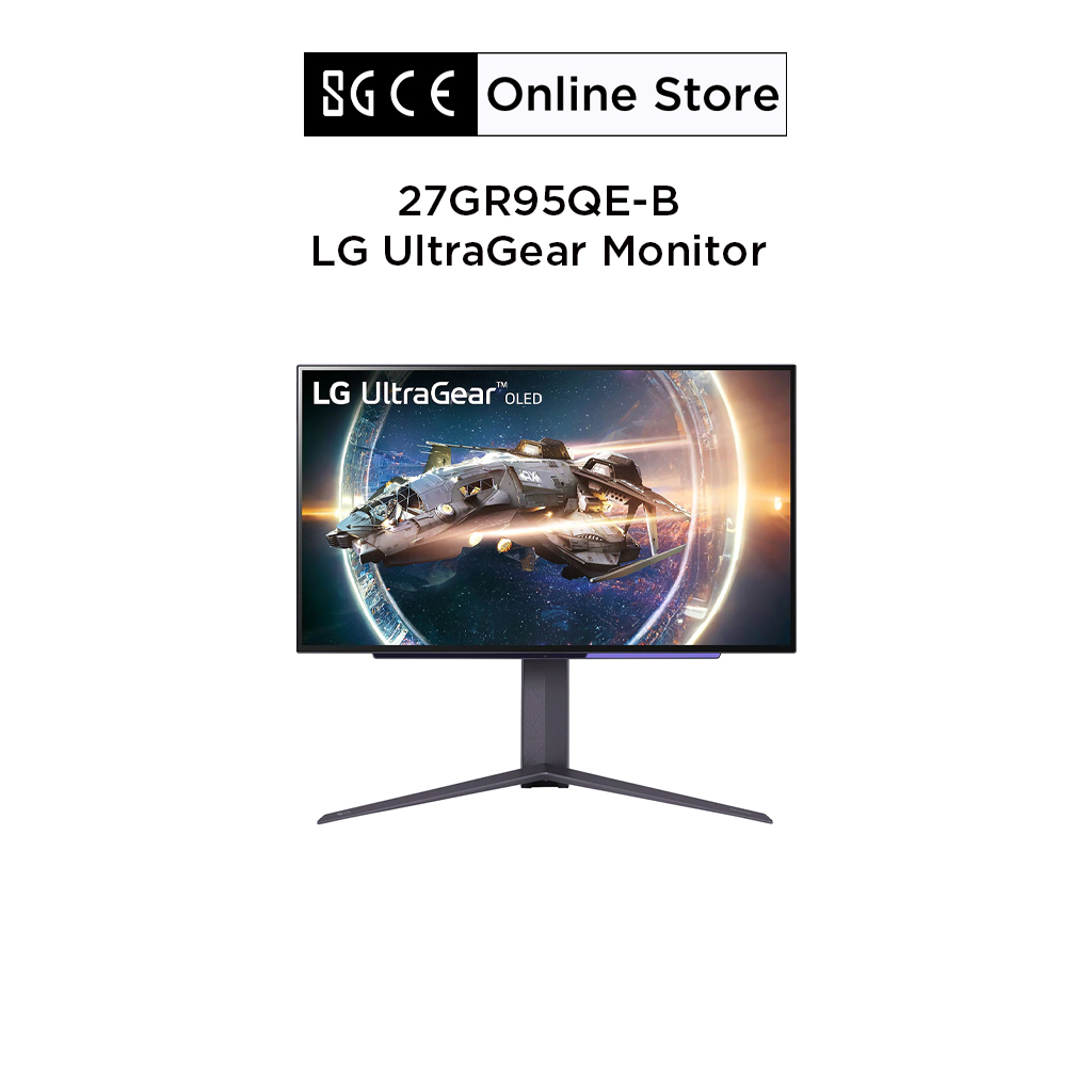 Màn Hình OLED Gaming LG UltraGear OLED 27” 27GR95QE-B 240Hz - Hàng Chính Hãng