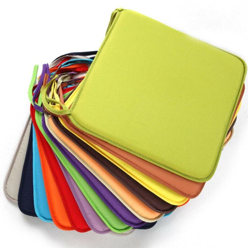 1PC Indoor Outdoor Dining Garden Patio Chair Seat Pad Cushion Home Decor 1.57x15.7 Breathable Thickened Soft Seat